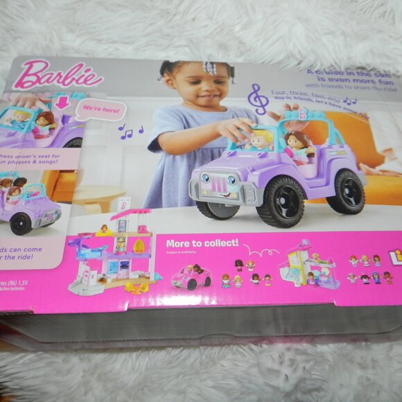 Fisher-Price Little People Barbie Toddler Beach Cruiser w/ Music🆕SHIPS FAST💨🚚 - Picture 14 of 16